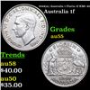 1944(m) Australia 1 Florin 1f KM# 40 Grades Choice AU
