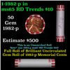 Image 1 : Shotgun Lincoln 1c roll, 1982-p 50 pcs Bank Wrapper.