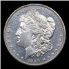 Image 2 : ***Auction Highlight*** 1890-p Morgan Dollar $1 Graded ms64+ DMPL BY SEGS (fc)