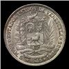Image 3 : 1945(p) Venezuela 1 Bolivar Silver Y# 22a Grades GEM Unc