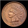 Image 2 : 1901 Indian Cent 1c Grades Unc Details