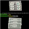 Image 1 : 3x Consecutive 2006 $1 Federal Reserve Notes (St. Louis, MO), All CU Grades CU