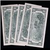Image 3 : 5x Consecutive 2003A $2 Federal Reserve Notes (Philadelphia, PA), All CU Grades CU