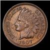 Image 2 : 1907 Indian Cent 1c Grades Choice Unc BN