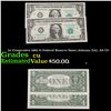 Image 1 : 2x Consecutive 1985 $1 Federal Reserve Notes (Atlanta, GA), All CU Grades CU