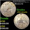 1826 (Do RL) Mexico (First Republic) 8 Reales Silver KM# 377.4 Grades VF Details
