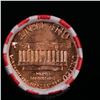 Image 2 : Shotgun Lincoln 1c roll, 1964-d 50 pcs Bank Wrapper.