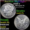 Image 1 : ***Auction Highlight*** 1888-s Morgan Dollar $1 Graded Select Unc PL BY USCG (fc)