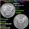 Image 1 : ***Auction Highlight*** 1886-o Morgan Dollar $1 Graded Select+ Unc BY USCG (fc)