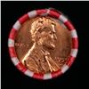 Image 2 : Shotgun Lincoln 1c roll, 1959-d 50 pcs Bank Wrapper.