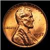 Image 2 : 1957-p Lincoln Cent 1c Grades Gem+ Unc RD