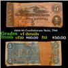 Image 1 : 1864 $5 Confederate Note, T69 Grades vf details
