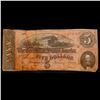 Image 2 : 1864 $5 Confederate Note, T69 Grades vf details