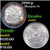 Image 1 : 1890-p Morgan Dollar $1 Grades Select Unc