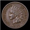 Image 2 : 1885 Indian Cent 1c Grades Select AU
