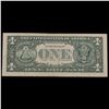Image 3 : **Star Note** 2001 $1  Federal Reserve Note (Philadelphia, PA) Grades vf+