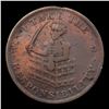 Image 3 : 1833 Responsibility Hard Times Token HT-70 1c Grades vf++
