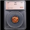 Image 4 : ***Auction Highlight*** 1955-p Lincoln Cent Near TOP POP! 1c Graded ms67 rd By SEGS (fc)