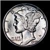Image 2 : 1944-p Mercury Dime 10c Grades GEM++ Unc