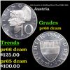 Proof 1959 Austria 10 Schilling Silver Proof KM# 2882 Grades GEM+ Proof Deep Cameo
