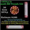 Image 1 : Shotgun Lincoln 1c roll, 1979-p 50 pcs Bank Wrapper.