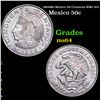 1964Mo Mexico 50 Centavos KM# 451 Grades Choice Unc