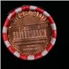 Image 2 : Shotgun Lincoln 1c roll, 1975-d 50 pcs Bank Wrapper.