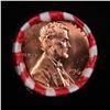Image 2 : Shotgun Lincoln 1c roll, 1964-d 50 pcs Bank Wrapper.