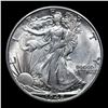 Image 2 : 1942-d Walking Liberty Half Dollar 50c Grades Choice Unc
