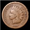 Image 2 : 1873 Closed 3 Indian Cent 1c Grades vg+