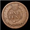 Image 3 : 1873 Closed 3 Indian Cent 1c Grades vg+