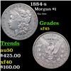 Image 1 : 1884-s Morgan Dollar $1 Grades xf+