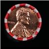 Image 2 : Shotgun Lincoln 1c roll, 1962-d 50 pcs Bank Wrapper.