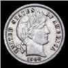Image 2 : 1908-d Barber Dime 10c Grades xf+