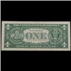 Image 3 : **Star Note** 1957B $1 Blue Seal Silver Certificate Grades vf+
