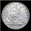 Image 2 : ***Auction Highlight*** 1875-cc Seated Half Dollar 50c Graded ms64+ BY SEGS (fc)