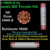 Image 1 : Shotgun Lincoln 1c roll, 1960-d 50 pcs Bank Wrapper.