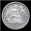 Image 2 : ***Auction Highlight*** 1876-cc Seated Liberty Quarter 25c Graded ms64+ By SEGS (fc)