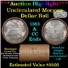 Image 1 : ***Auction Highlight*** 1881 & CC Uncirculated Morgan Dollar Shotgun Roll (fc)
