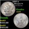 Image 1 : 1897-s Morgan Dollar $1 Grades Select Unc