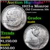 Image 1 : ***Auction Highlight*** 1923-s Monroe Old Commem Half Dollar 50c Graded ms66 By SEGS (fc)