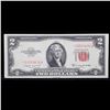 Image 2 : 1953B **Star Note** $2 Red Seal United States Note Grades Select CU