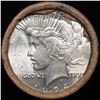 Image 2 : ***Auction Highlight*** Solid Uncirculated Peace silver dollar roll 1924 & P Ends, 20 coins (fc)