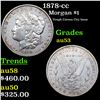 Image 1 : 1878-cc Morgan Dollar $1 Grades Select AU