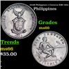 Image 1 : 1944S Philippines 5 Centavos KM# 180a Grades GEM+ Unc