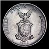 Image 2 : 1944S Philippines 5 Centavos KM# 180a Grades GEM+ Unc