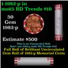 Image 1 : Shotgun Lincoln 1c roll, 1982-p 50 pcs Bank Wrapper.