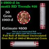 Image 1 : Shotgun Lincoln 1c roll, 1960-d 50 pcs Bank Wrapper.