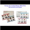 Image 1 : Group of 2 United States Mint Set in Original Government Packaging! From 1971-1972 with 22 Coins Ins
