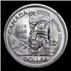 Image 3 : 1958 Canada Dollar $1 Grades GEM+ Unc